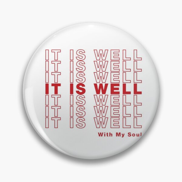 Item preview, IT IS WELL designed and sold by Anna Kubitz.
