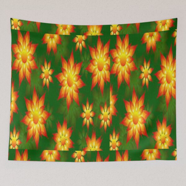 Item preview, Fire flowers designed and sold by Dubage603.