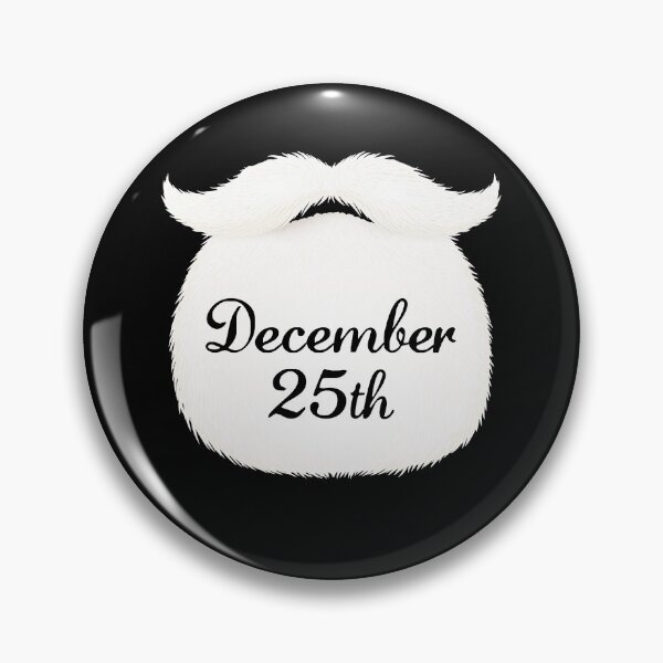 Item preview, Santa Claus Beard December 25th Christmas Xmas Graphic designed and sold by SpookshowDesign.