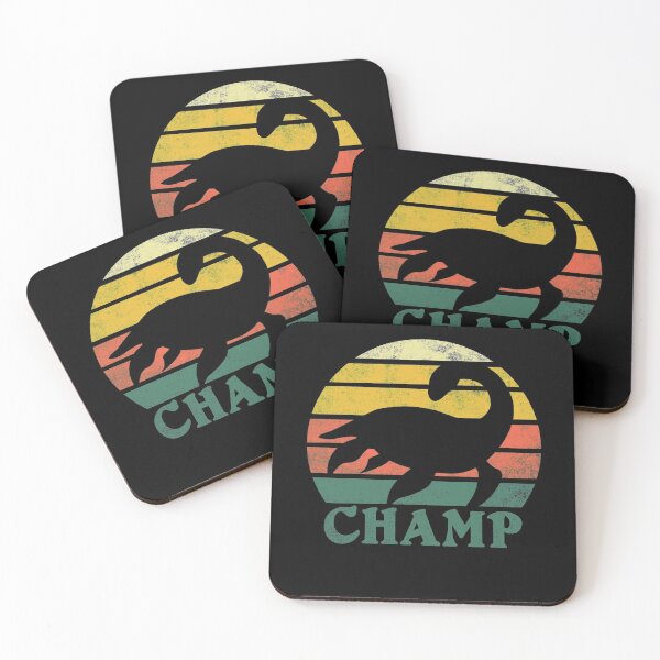 Item preview, Vintage Retro Champ Lake Champlain Monster Graphic designed and sold by SpookshowDesign.