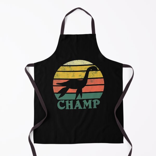 Item preview, Retro Vintage Champ Lake Champlain Monster Graphic designed and sold by SpookshowDesign.