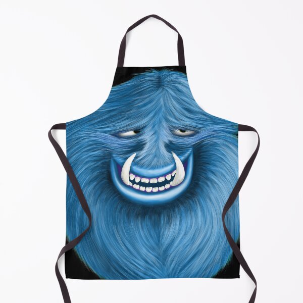 Item preview, Blue shiny lips monster designed and sold by ArtByJessyca.