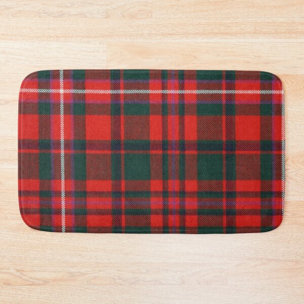 Item preview, Mackinnon red modern tartan  designed and sold by Alan Mackinnon.