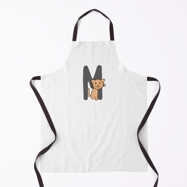 Item preview, Personalized Cat Initial M designed and sold by TheFamilyVan.