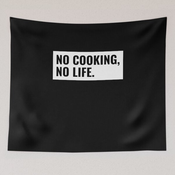 Item preview, Chef's Humor - No Cooking, No Life designed and sold by Michael Schmidt.