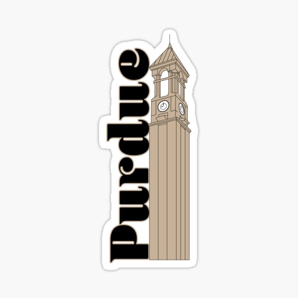 Purdue University Alum Sticker