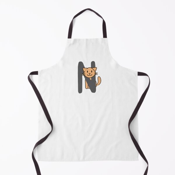 Item preview, Personalized Cat Initial N designed and sold by TheFamilyVan.