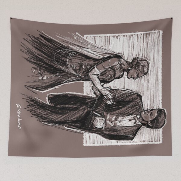 Item preview, Meant to Be (sketch) designed and sold by izloveshorses.