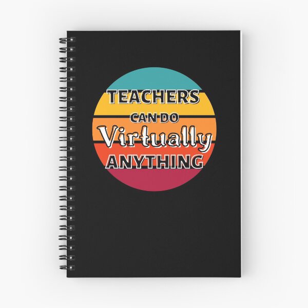 Item preview, Teachers can do virtually anything - Funny Teacher Gift designed and sold by TeesForNerds.