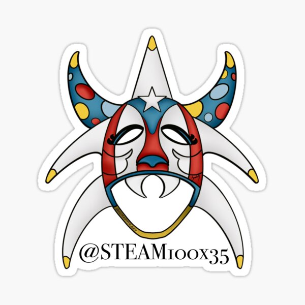 STEAM100x35 Sticker