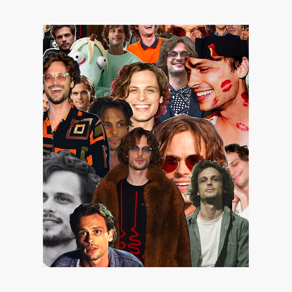 Matthew Gray Gubler Kisses Poster for Sale by Oofmybonez