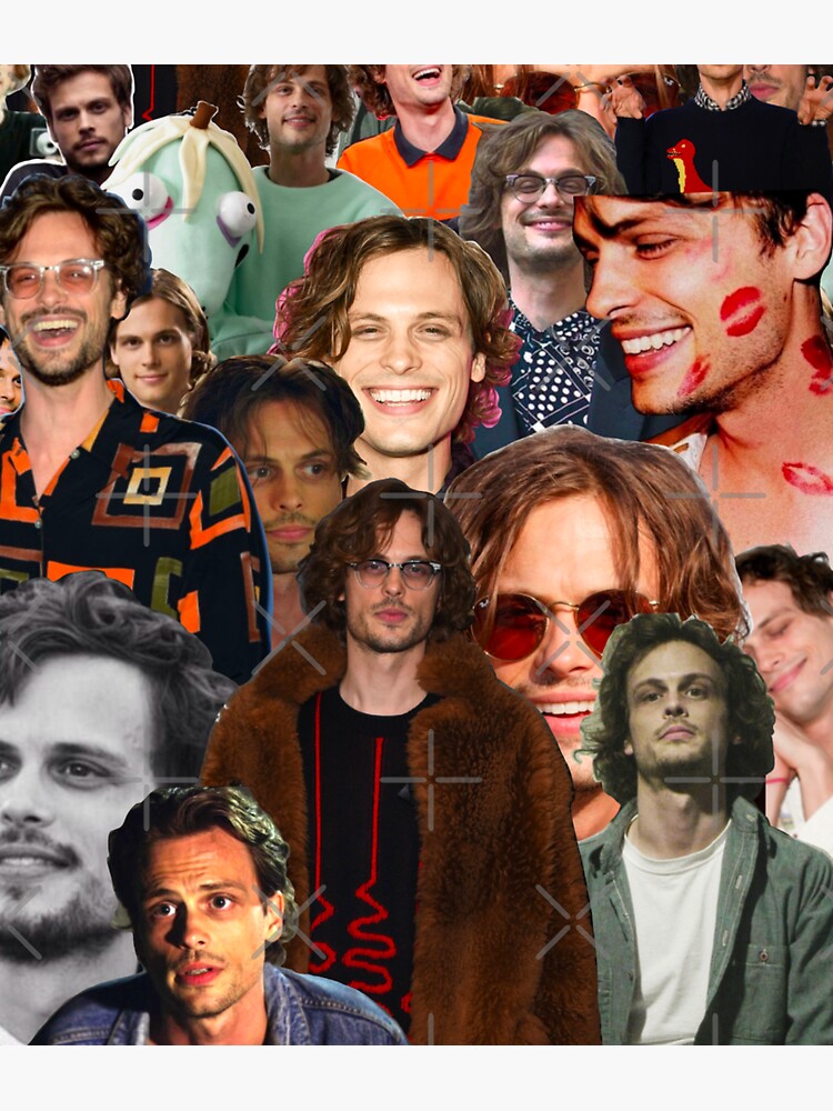 "Matthew Gray Gubler Collage" Sticker for Sale by Jess16 Redbubble