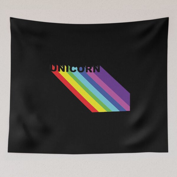 Item preview, Retro Vintage Rainbow Unicorn designed and sold by NoveltyMerch.