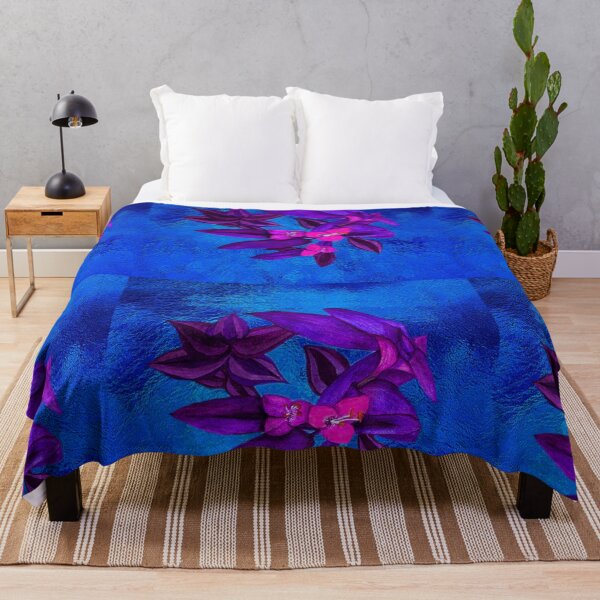 Item preview, PurpleHeart Floral Print designed and sold by thecitrine lights.