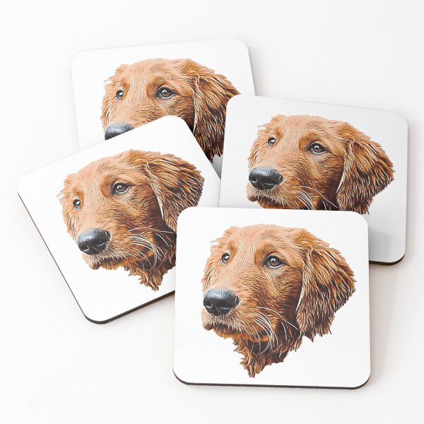 Item preview, Golden Retriever Dog Head designed and sold by ElegantCat.