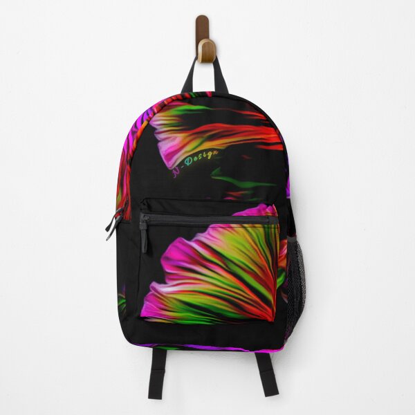 Item preview, Colourfull bettafish abstract painting designed and sold by NandoArtDesign.