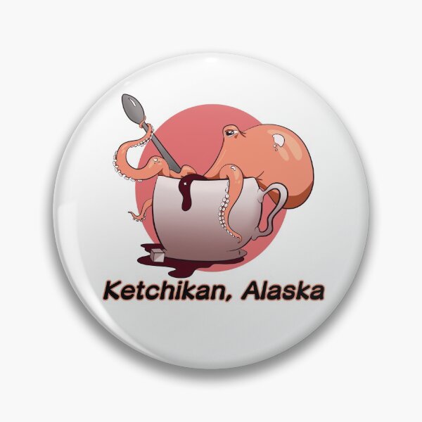 Artikelvorschau, Ketchikan Octopus Teezeit entworfen und verkauft von Krystal Thomas.