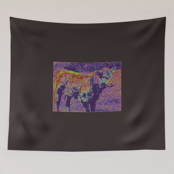 Item preview, AWESOME COLOURFUL BABY CALF  designed and sold by Opalbluerose.