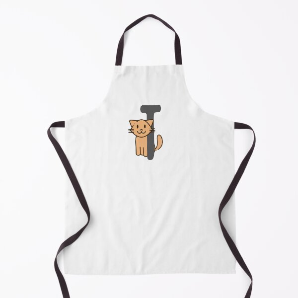 Item preview, Personalized Cat Initial T designed and sold by TheFamilyVan.