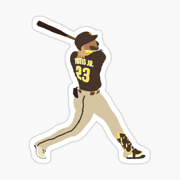 Fernando Tatis Jr. #23 San Diego Padres - Nike Connect Jersey  Sticker for  Sale by TheBmacz