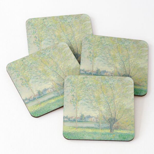 Item preview, The Willows (1880) by Claude Monet designed and sold by dadthebubblegut.
