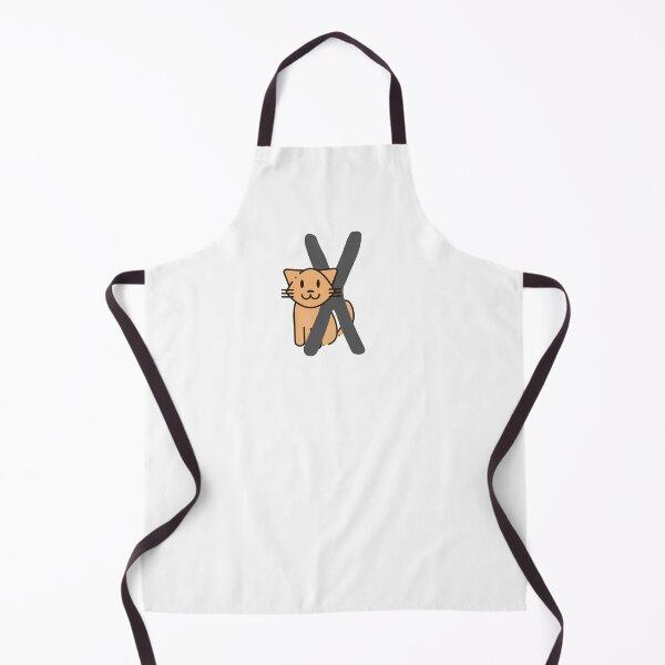 Item preview, Personalized Cat Initial X designed and sold by TheFamilyVan.