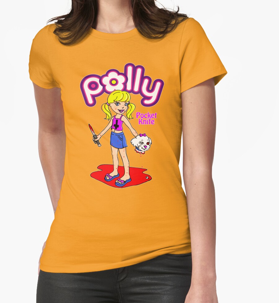 rubber polly pocket shirt