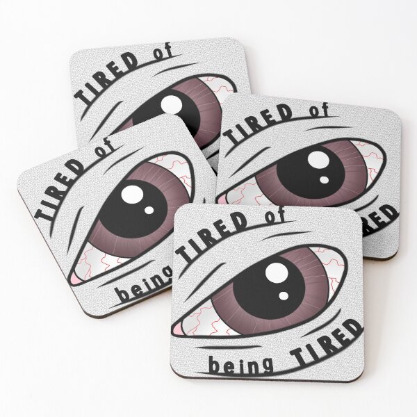 Item preview, TIRED of being TIRED. designed and sold by LapCatCreations.