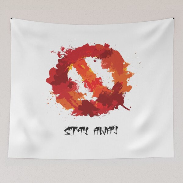 Item preview, Stay Away - stop sign designed and sold by TravellingWolf.