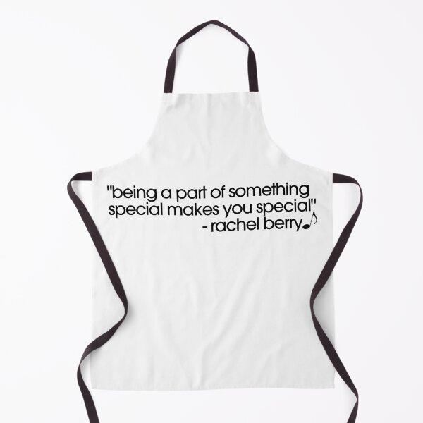 Item preview, Glee Rachel Berry Quote "Being a part of something special makes you special" designed and sold by AliBDesigns.