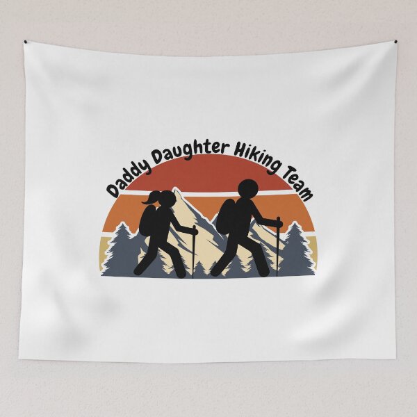 Item preview, Daddy Daughter Hiking Team designed and sold by AdventurePrints.