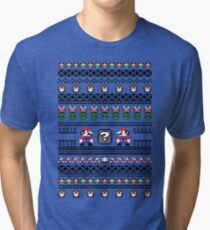 Super Mario Sweater Tri-blend T-Shirt