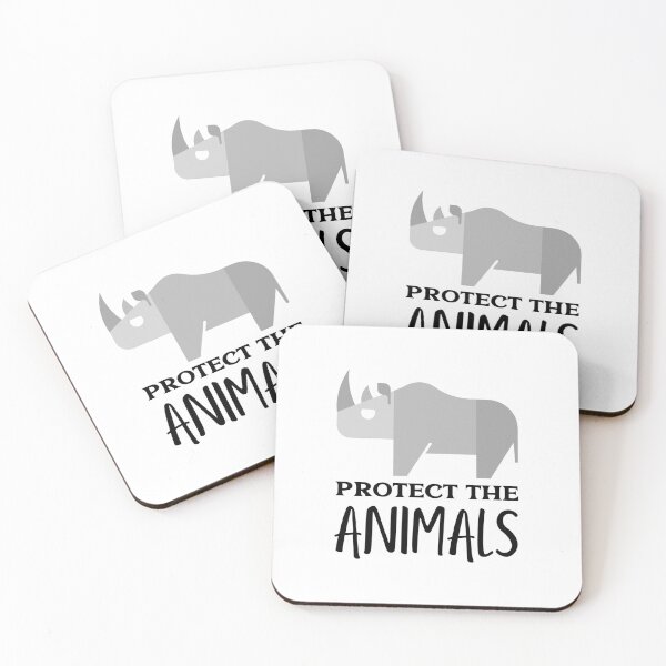 Item preview, Protect the Animals - Cute Rhino designed and sold by javes93.