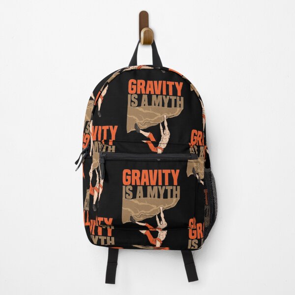 Item preview, Mountaineer Rock Climber Gravity Is A Myth Gift designed and sold by Sandra78.