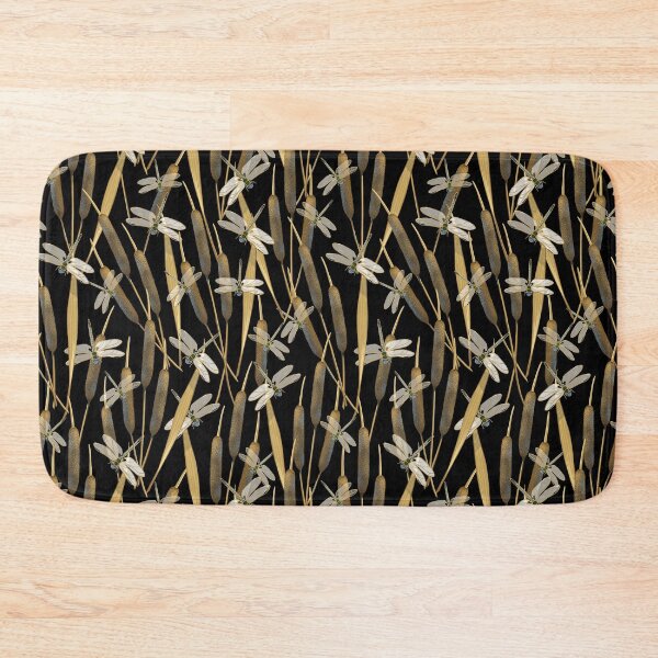 Item preview, Dragonflies | Black designed and sold by L Diane Johnson.