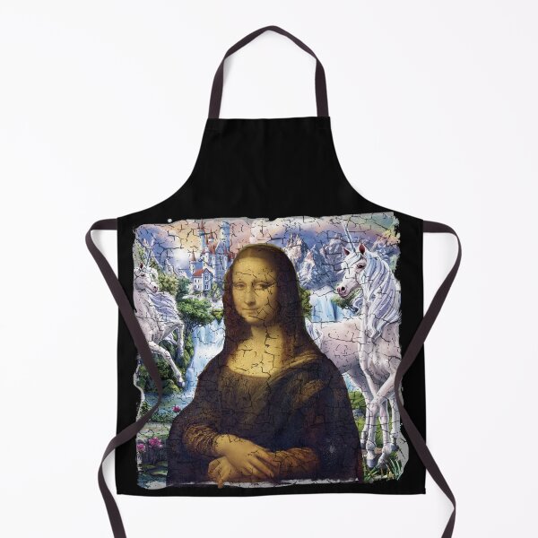 Item preview, Mona Lisa and unicorns designed and sold by chadtees.