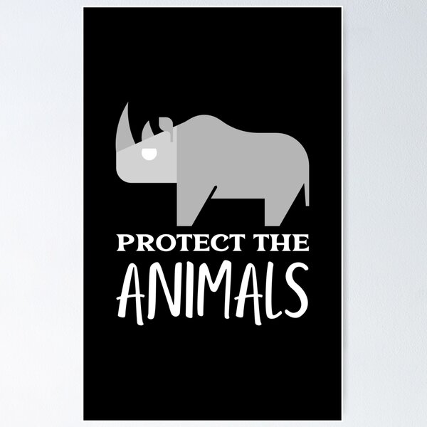 Rhino Rescue Poster for Sale by Liamss