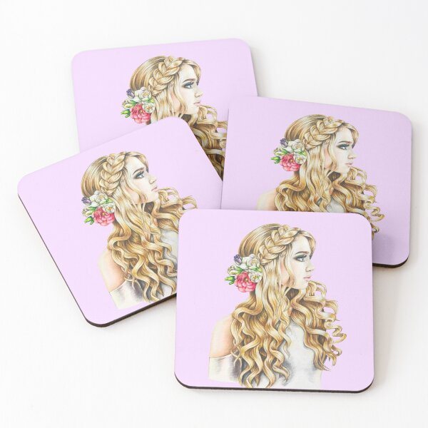 Item preview, Floral Hairstyle designed and sold by Lady-Lilac.