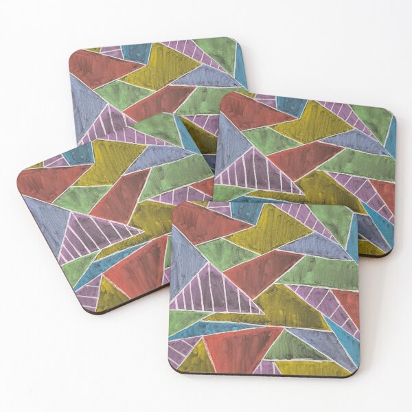 Item preview, Chalky Triangles designed and sold by ChicknDoodlSoup.