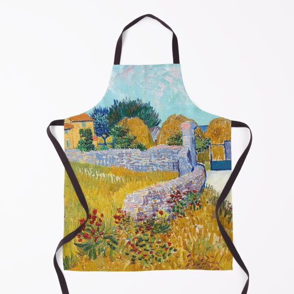 Item preview, Farmhouse in Provence (1888) by Vincent Van Gogh designed and sold by dadthebubblegut.