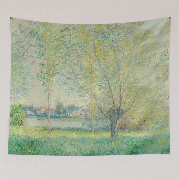 Item preview, The Willows (1880) by Claude Monet designed and sold by dadthebubblegut.