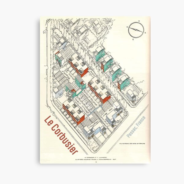 Item preview, Vintage Le Corbusier Print designed and sold by akr2000.