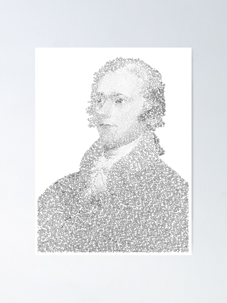 Poster, Select Federalist Papers as Alexander Hamilton designed and sold by zwerdlds