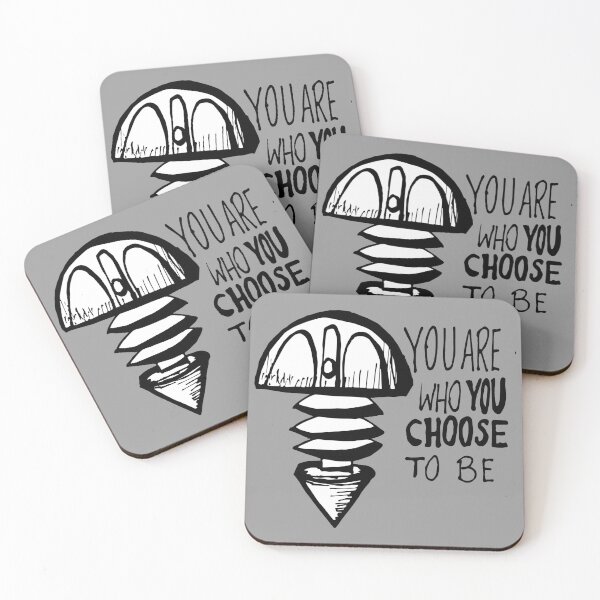 Item preview, You Are Who You Choose to Be designed and sold by VintageElysium.