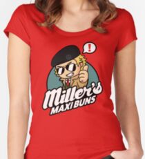 Miller's Maxi Buns Women's Fitted Scoop T-Shirt
