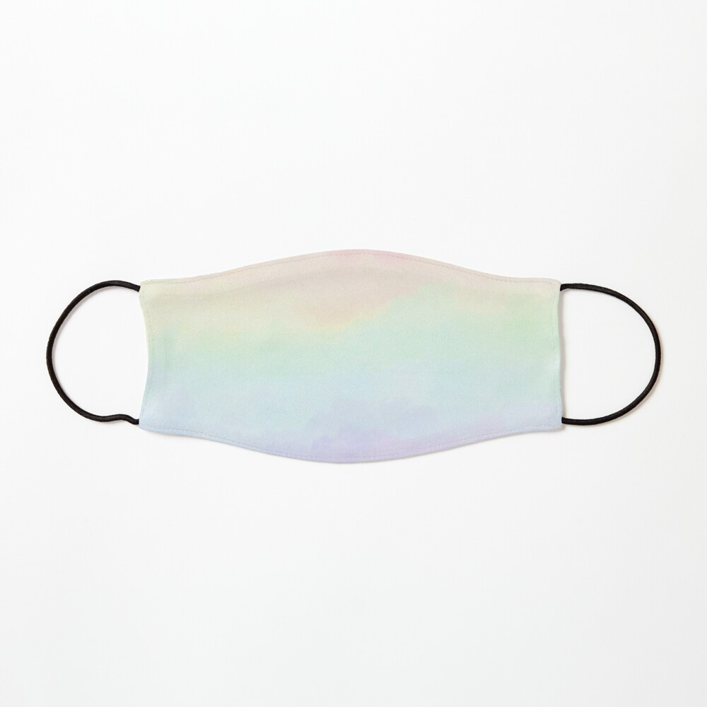 Rainbow Pastel Watercolor Gradient Mask