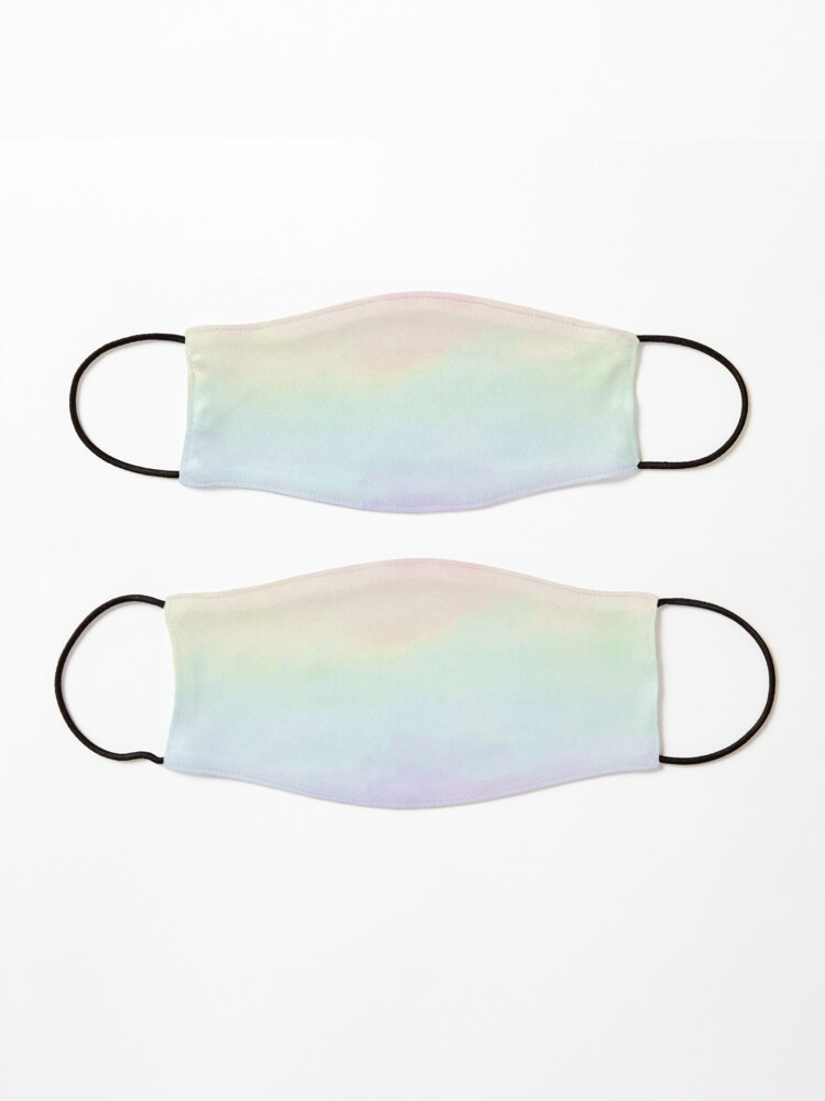 Alternate view of Rainbow Pastel Watercolor Gradient Mask