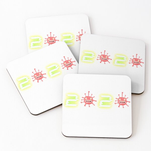 Item preview, 2020 - the year of red germs designed and sold by Hisbestwork.