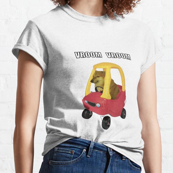 coche de cheems Camiseta clásica