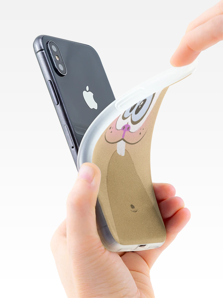Thumbnail 4 of 5, iPhone Case, Funny Rabbit designed and sold by klaime.